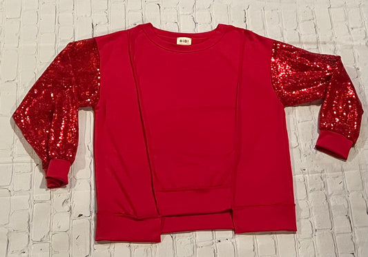 Long sleeve sequins