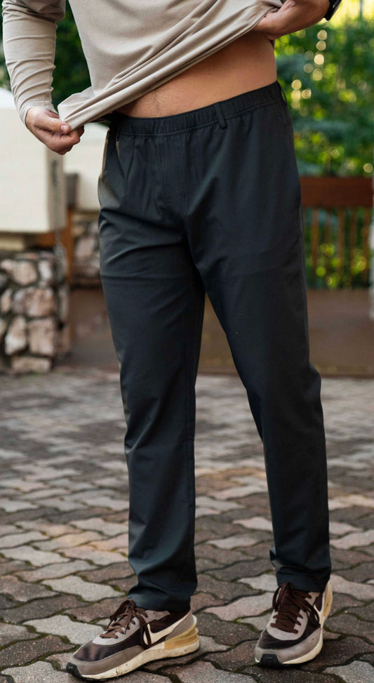 Gun Metal Grey Performance Pant